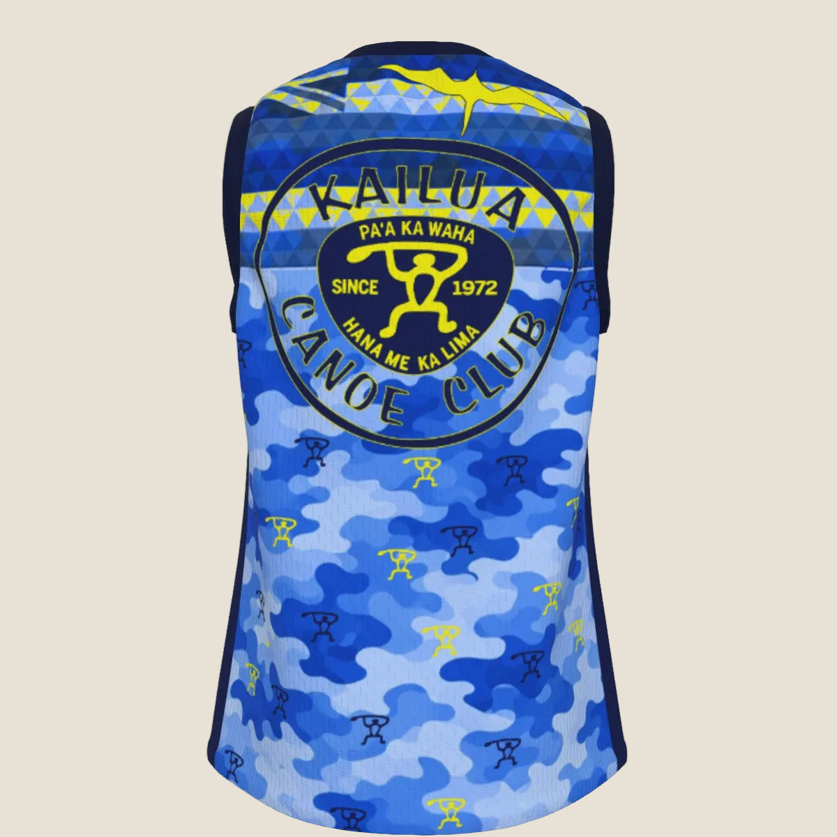 Custom All-Over Print Men's Paddling Sleeveless jersey