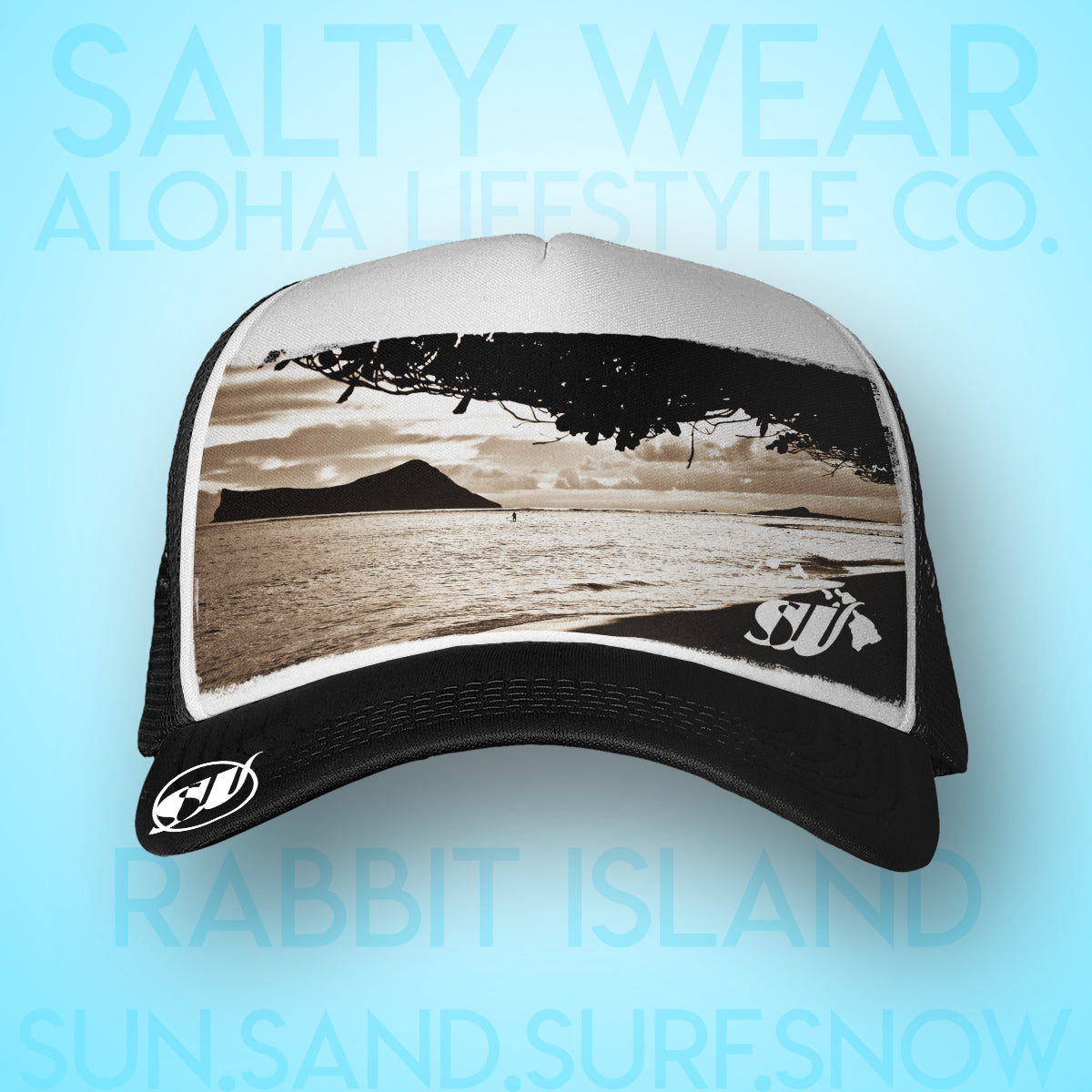 Rabbit Island - Salty Wear Legacy Trucker Hat