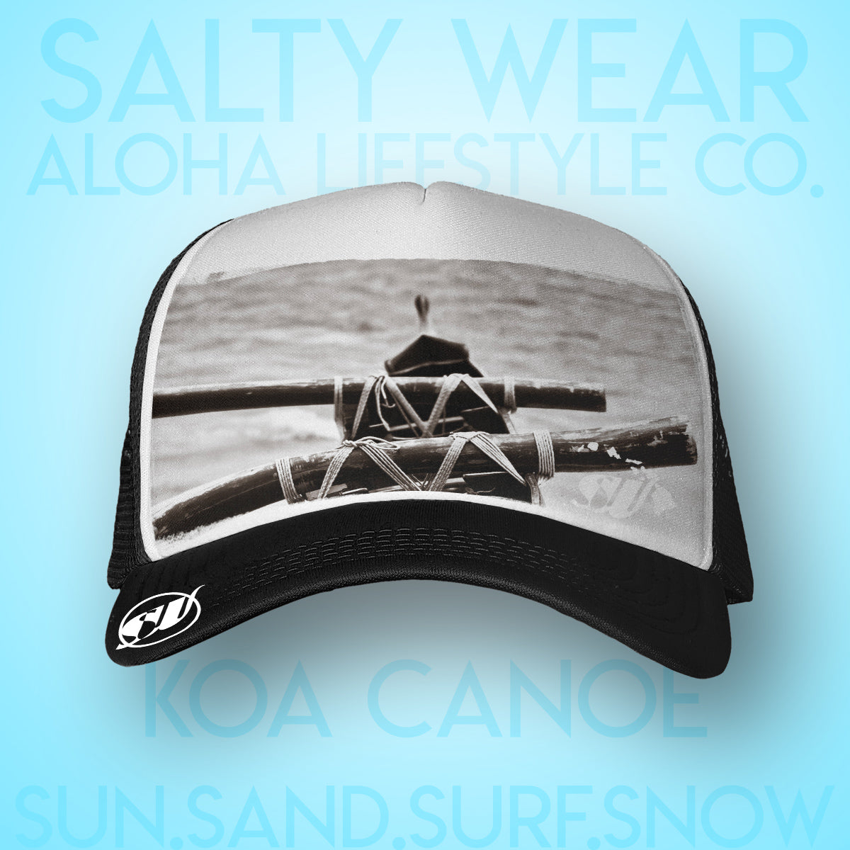 Koa Kanu - Salty Wear Legacy Trucker Hat
