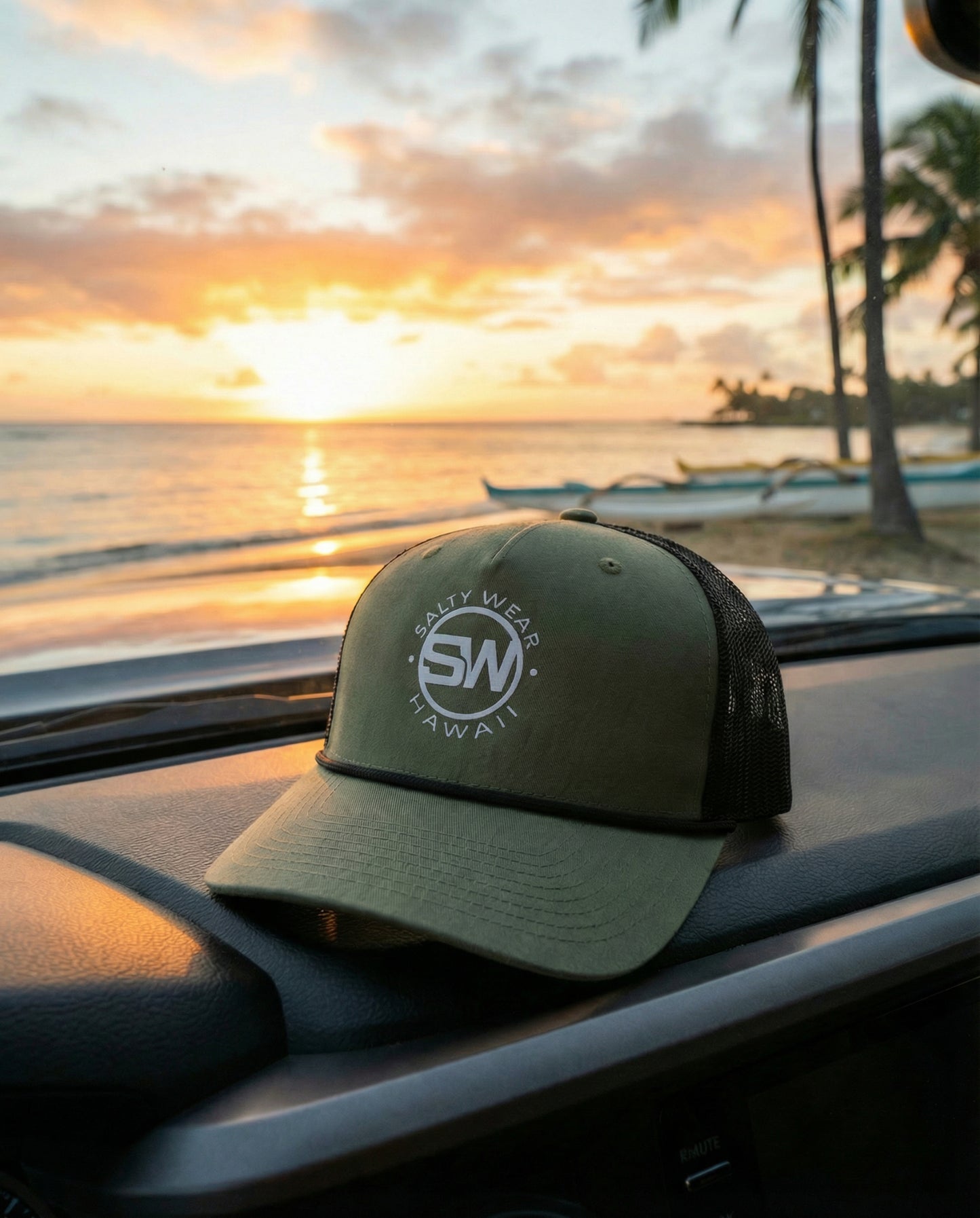 Five-Panel Trucker — Salty Wear