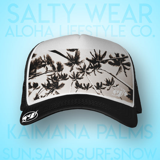 Kaimana Palms - Salty Wear Legacy Trucker Hat
