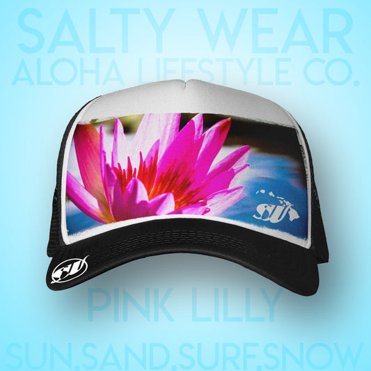 Pink Lily - Salty Wear Legacy Trucker Hat